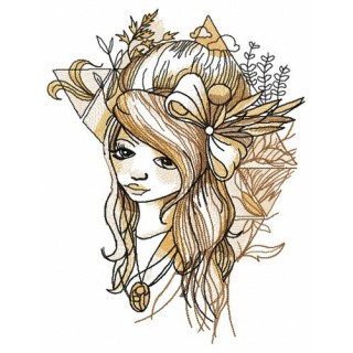 Feeling miserable embroidery design - Embroidery Design