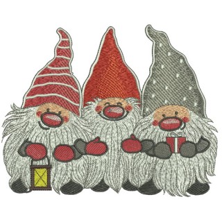 Dwarves embroidery design - Embroidery Design