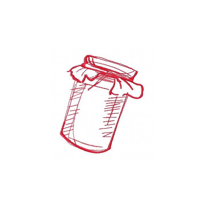 Jar 2 embroidery design - Embroidery Design