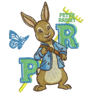 Peter Rabbit 3 embroidery design - Embroidery Design