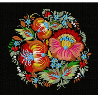 Bouquet 6 embroidery design - Embroidery Design