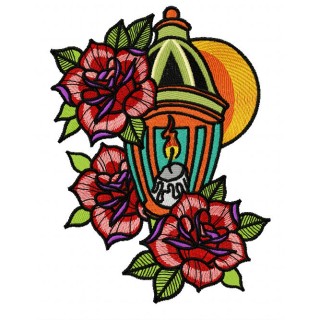 A light to guide me 2 embroidery design - Embroidery Design