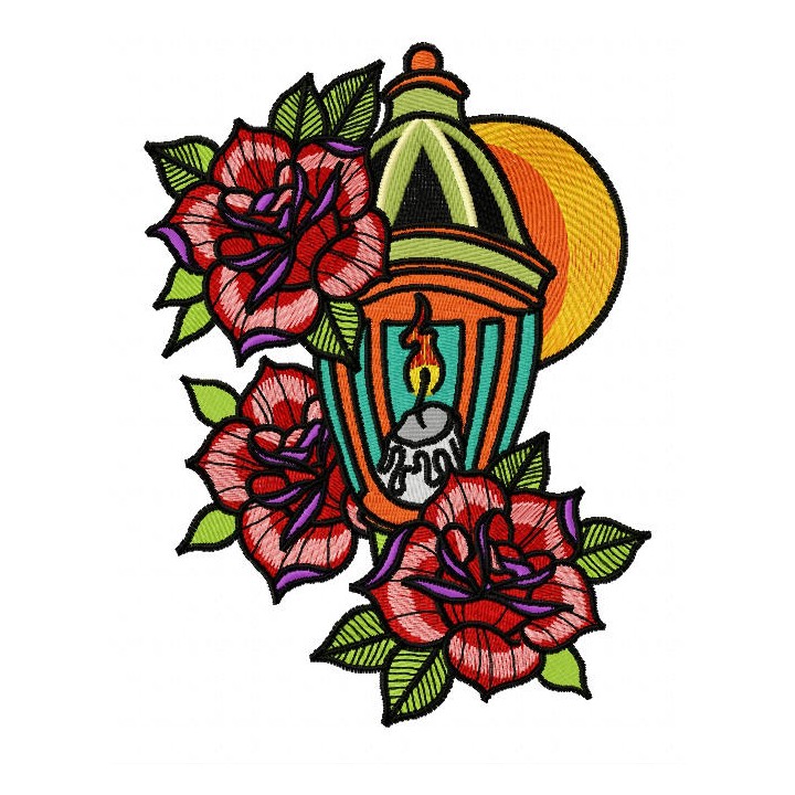 A light to guide me 2 embroidery design - Embroidery Design