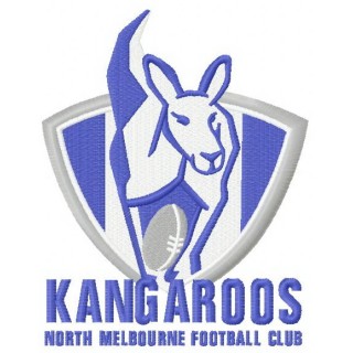 Kangaroos logo embroidery design - Embroidery Design