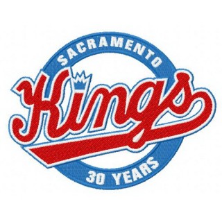 Sacramento Kings logo embroidery design - Embroidery Design