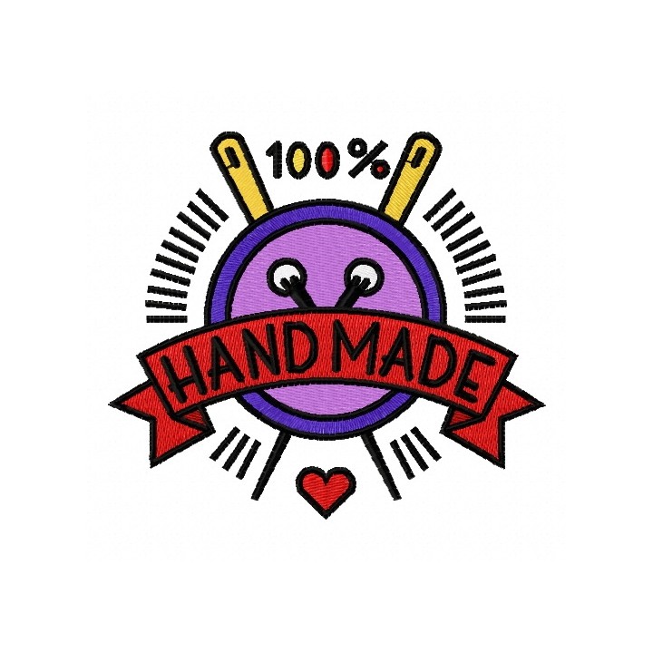 100% handmade 4 embroidery design - Embroidery Design