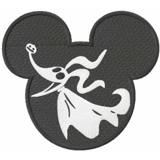 Mickey Mouse Zero embroidery design - Embroidery Design