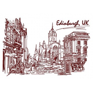 England, UK 2 embroidery design - Embroidery Design