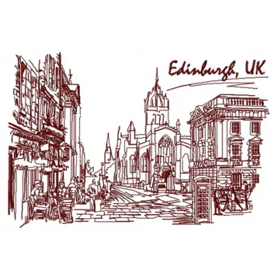 Preview of the England, UK 2 embroidery design showcasing intricate details for your creative projects.