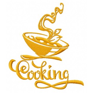 Cooking 3 embroidery design - Embroidery Design