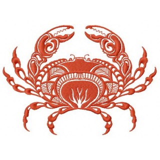 Crab 2 embroidery design - Embroidery Design
