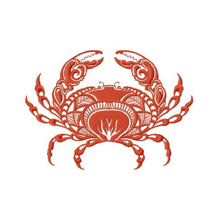 Crab 2 embroidery design - Embroidery Design