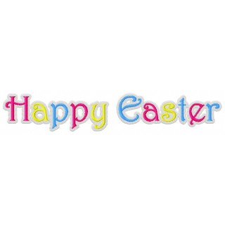Happy Easter 7 embroidery design - Embroidery Design