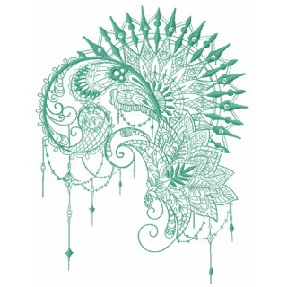 Lace decoration 2 embroidery design - Embroidery Design