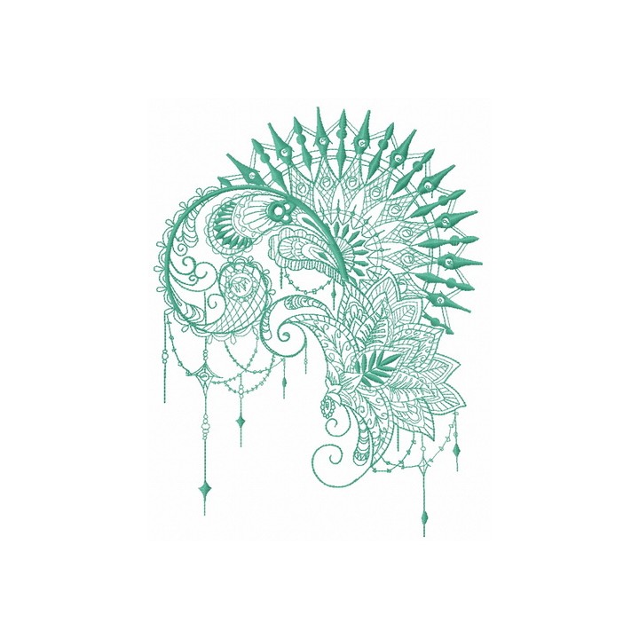 Lace decoration 2 embroidery design - Embroidery Design