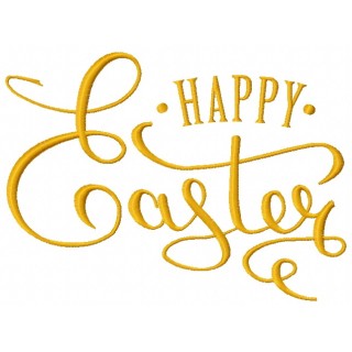 Happy Easter 6 embroidery design - Embroidery Design