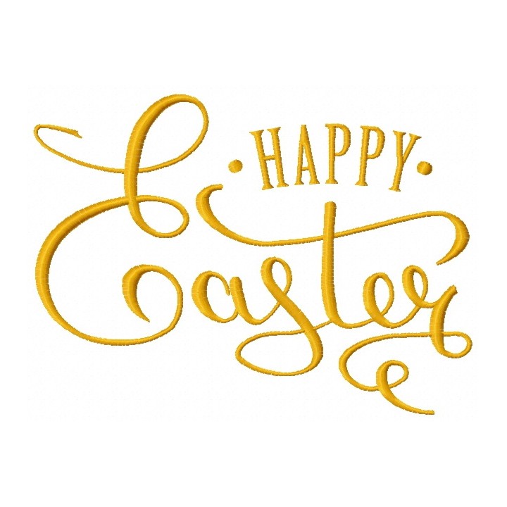 Happy Easter 6 embroidery design - Embroidery Design