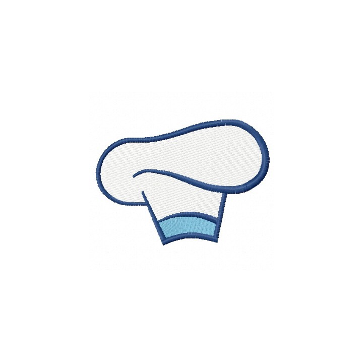 Chef hat embroidery design - Embroidery Design