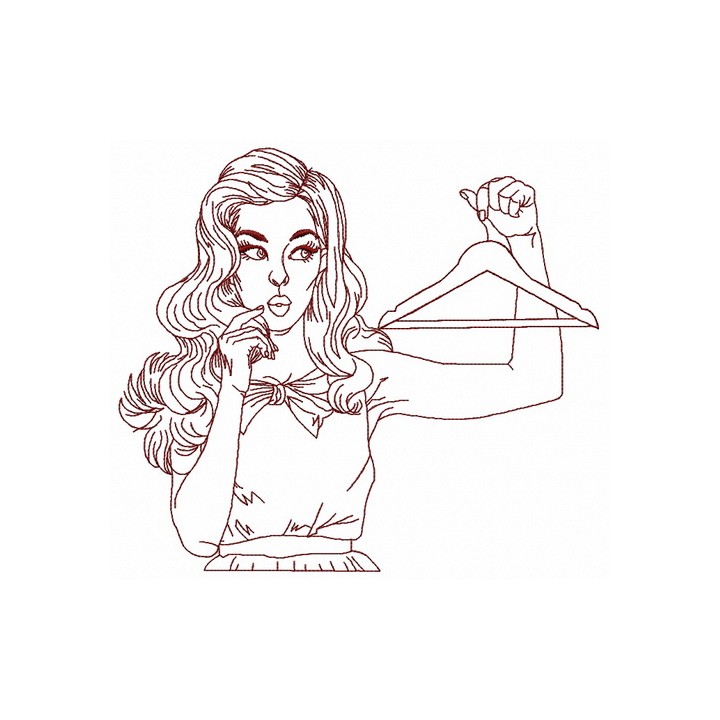 I have nothing to wear 2 embroidery design - Embroidery Design