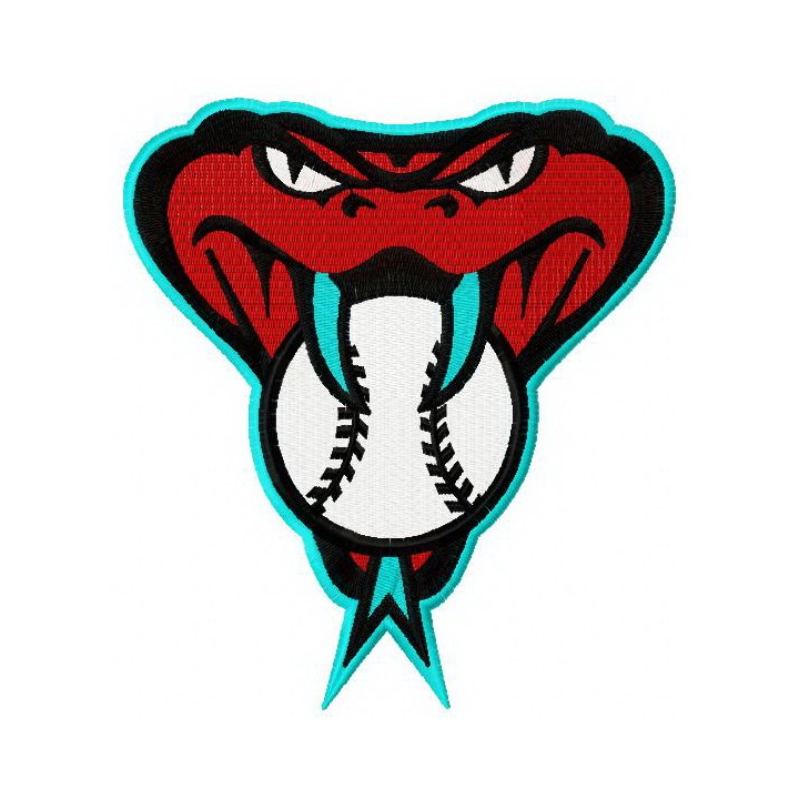 Arizona Diamondbacks 2016 logo embroidery design - Embroidery Design