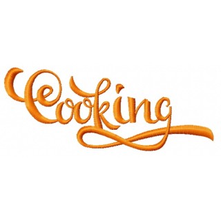Cooking embroidery design - Embroidery Design