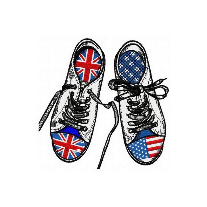 International gumshoes embroidery design - Embroidery Design