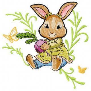 Good harvest embroidery design - Embroidery Design