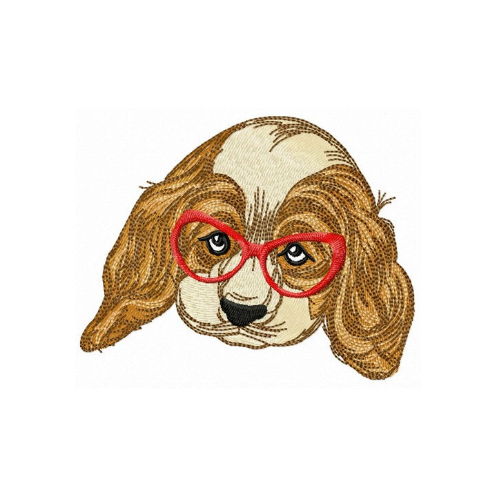 My clever dog embroidery design - Embroidery Design