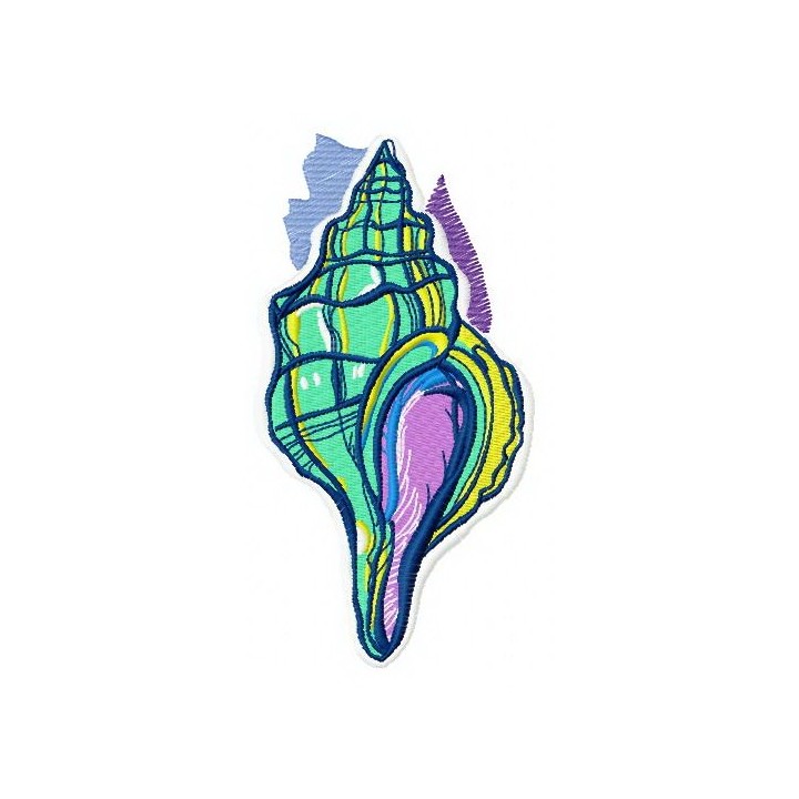 Sea shell 5 embroidery design - Embroidery Design