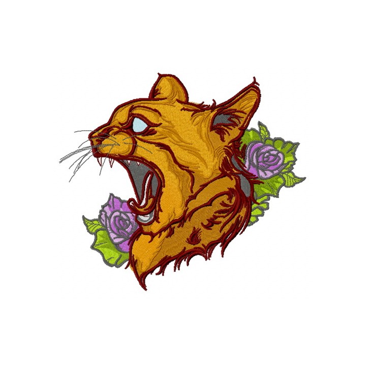 Totem animal embroidery design - Embroidery Design