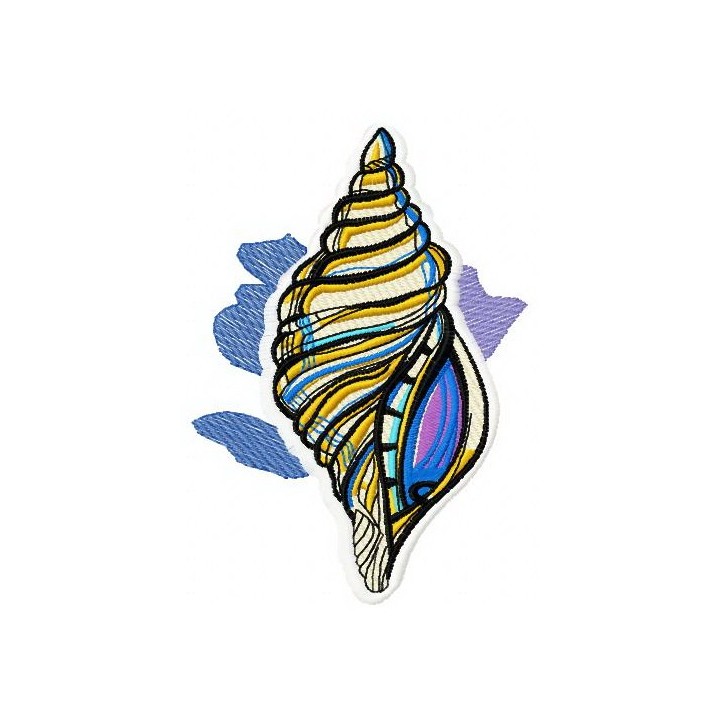 Sea shell 3 embroidery design - Embroidery Design