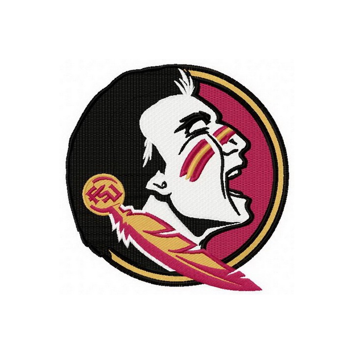 Florida State Seminoles logo embroidery design - Embroidery Design