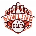 Preview of the Bowling Club 2 embroidery design featuring a vibrant bowling theme for creative stitching projects.