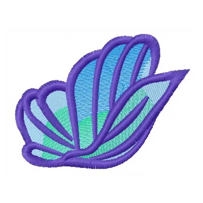 Flower decoration 4 embroidery design showcasing intricate floral motifs for FSL and decorative projects.