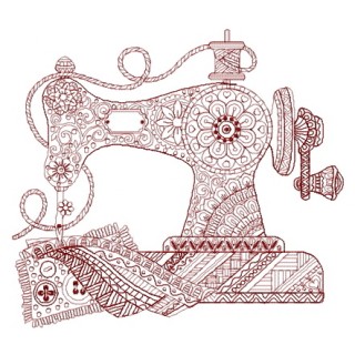 Vintage handmade 2 embroidery design - Embroidery Design