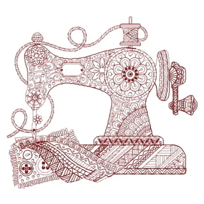 Vintage handmade embroidery design showcasing intricate stitching patterns for crafts and creative projects.