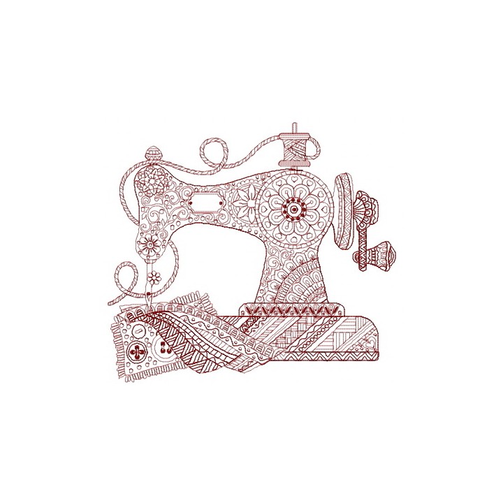 Vintage handmade 2 embroidery design - Embroidery Design