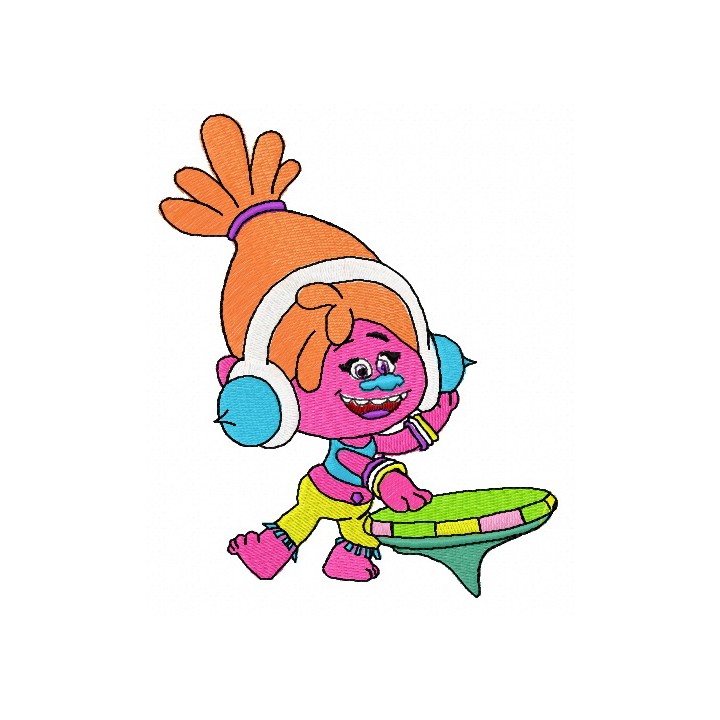 DJ Suki 2 embroidery design - Embroidery Design