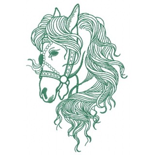 Horse sense embroidery design - Embroidery Design