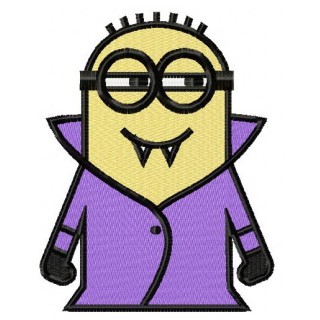 Vampire Minion 6 embroidery design - Embroidery Design