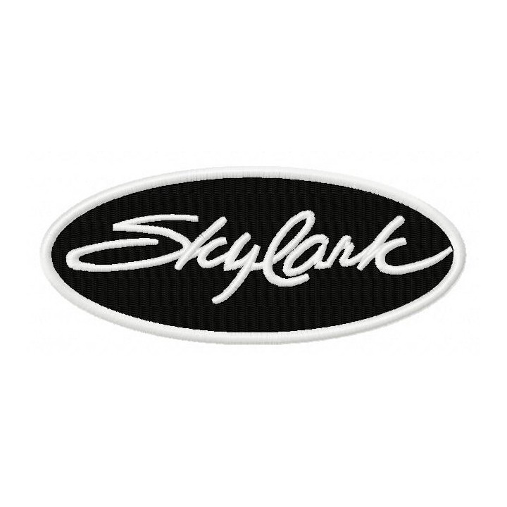 Skylark logo embroidery design - Embroidery Design