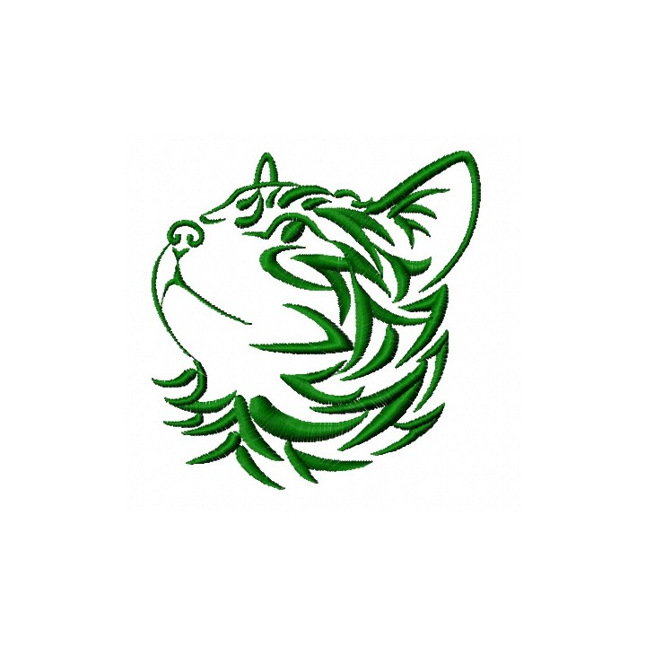 Cat 2 embroidery design - Embroidery Design