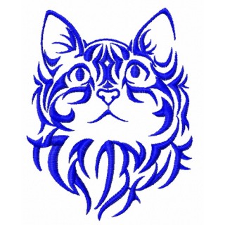Cat embroidery design - Embroidery Design