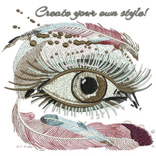 Create your own style embroidery design - Embroidery Design