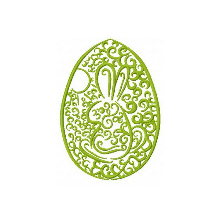 Easter egg embroidery design - Embroidery Design