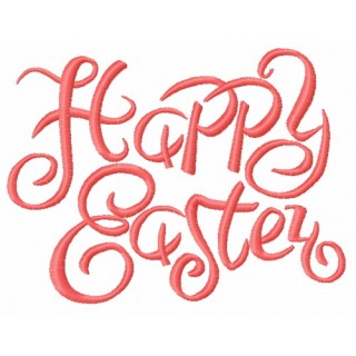 Happy Easter 4 embroidery design - Embroidery Design
