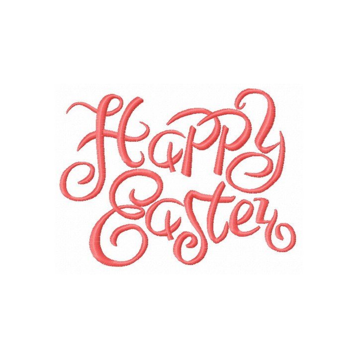 Happy Easter 4 embroidery design - Embroidery Design