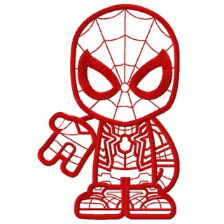 Spiderman teen embroidery design - Embroidery Design