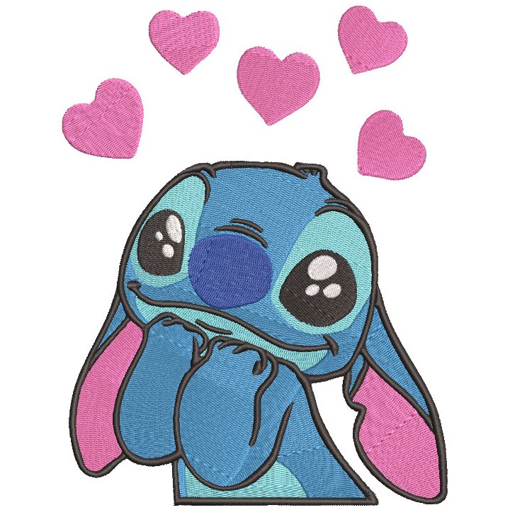 Stitch in love embroidery design - Embroidery Design