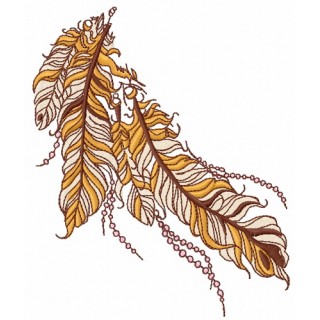 Feather 33 embroidery design - Embroidery Design